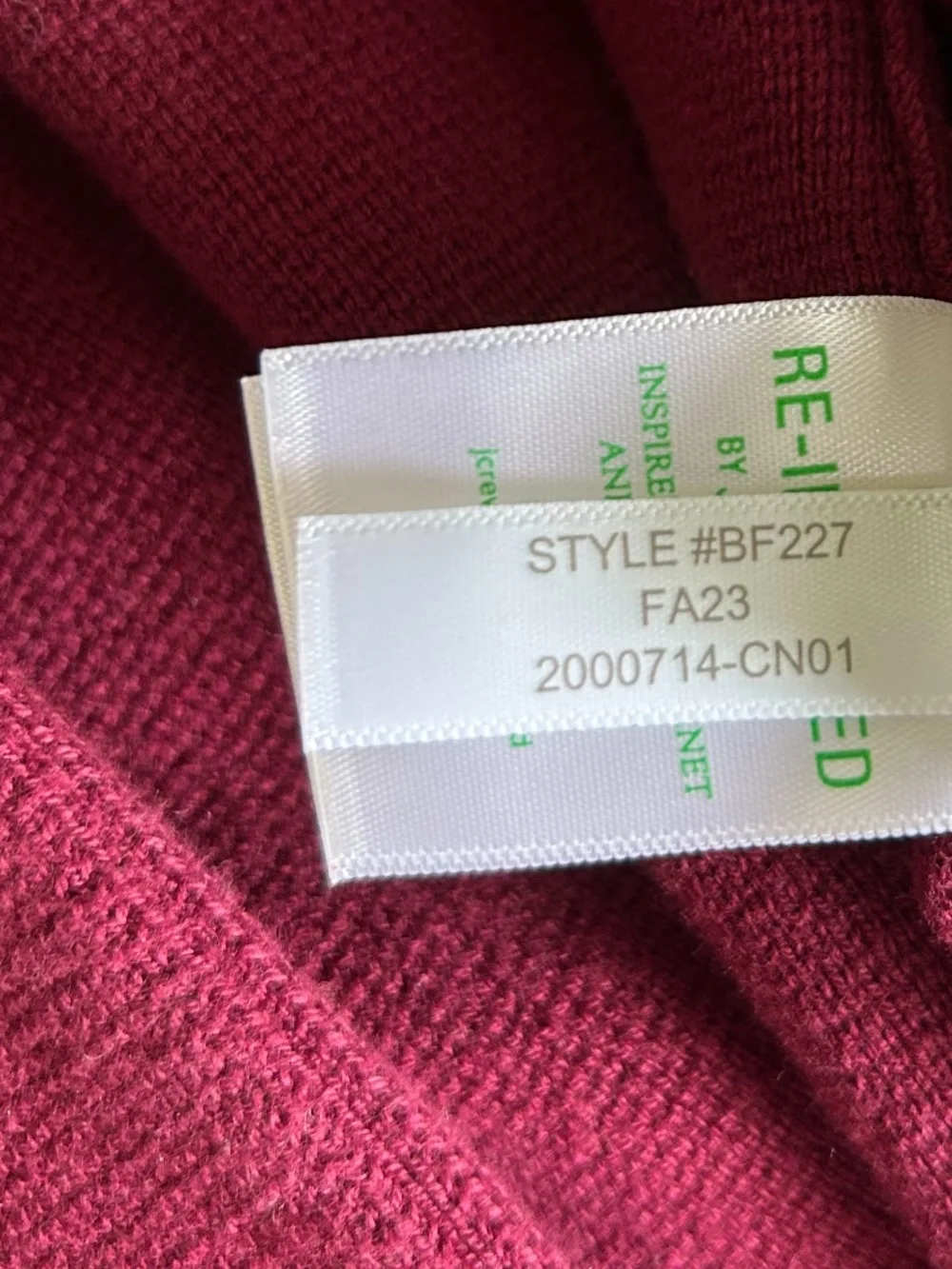 J Crew Burgandy Knit Blazer